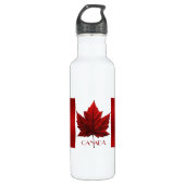 Canada - Flag Souvenir Bottle Waterfles (Voorkant)