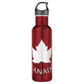 Canada - Flag Souvenir Bottle Waterfles (Voorkant)
