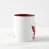 Canada Flag Souvenir Coffee Cup Canada Mok (Midden)