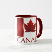 Canada Flag Souvenir Coffee Cup Canada Mok (Voorkant rechts)