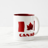 Canada Flag Souvenir Coffee Cup Canada Mok (Voorkant rechts)