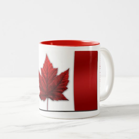 Canada Flag Souvenir Coffee Cup Canada Mok (Voorkant rechts)