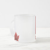 Canada Flag Souvenir Coffee Cup Canada Mok (Voorkant links)
