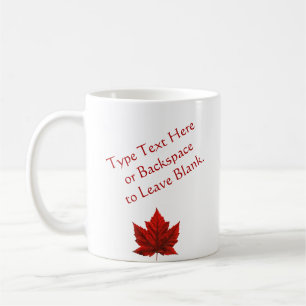 Canada Flag Souvenir Coffee Cup Canada Mok