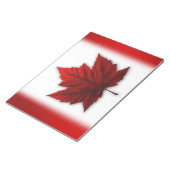 Canada Flag Souvenir Notepad Canada - cadeaus Notitieblok (Schuin)