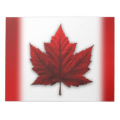 Canada Flag Souvenir Notepad Canada - cadeaus Notitieblok (Voorkant)
