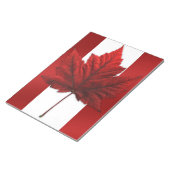 Canada Flag Souvenir Notepad Canada - cadeaus Notitieblok (Schuin)