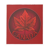 Canada Flag Souvenir Notepad Canada - cadeaus Notitieblok (Voorkant)