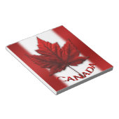 Canada Flag Souvenir Notepad Canada - cadeaus Notitieblok (Schuin)