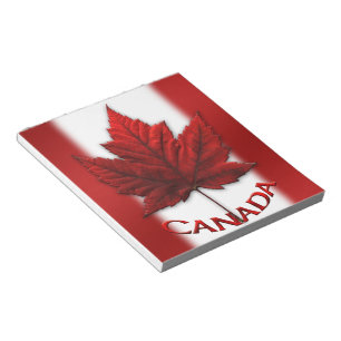 Canada Flag Souvenir Notepad Canada - cadeaus Notitieblok