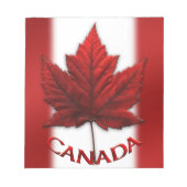 Canada Flag Souvenir Notepad Canada - cadeaus Notitieblok (Voorkant)