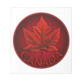 Canada Flag Souvenir Notepad Canada - cadeaus Notitieblok (Voorkant)