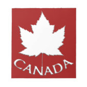 Canada Flag Souvenir Notepad Canada - cadeaus Notitieblok (Voorkant)
