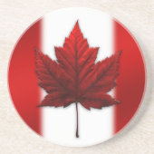 Canada Flag Souvenir Onderzetter Canada Gifts (Voorkant)