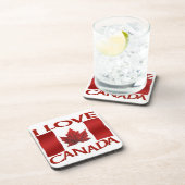 Canada Flag Souvenir Onderzetter Custom Canada Gif (Rechterzijde)