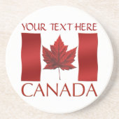 Canada Flag Souvenir Onderzetter Custom Canada Gif (Voorkant)