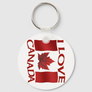 Canada Flag Souvenir Sleutelhanger en Canada Maple
