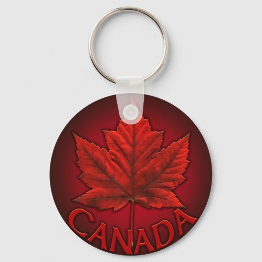 Canada Flag Souvenir Sleutelhangers & Canada Gifts (Voorkant)