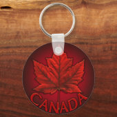 Canada Flag Souvenir Sleutelhangers & Canada Gifts (Voorkant)