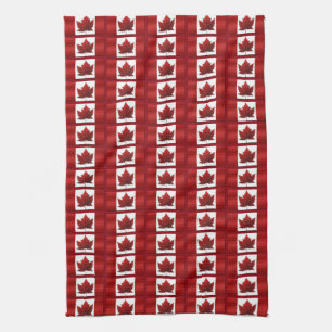 Canada Flag Souvenir Towel Canada Tea Towel Decor Theedoek