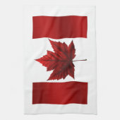 Canada Flag Souvenir Towel Canada Tea Towel Decor Theedoek (Verticaal)