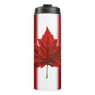 Canada Flag Souvenir Tumbler Travel Mug Thermosbeker