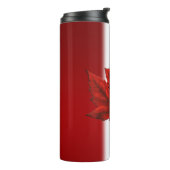 Canada Flag Souvenir Tumbler Travel Mug Thermosbeker (Gedraaid links)