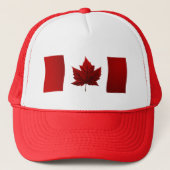 Canada Flag Trucker Hat Canada Souvenir Pet (Voorkant)