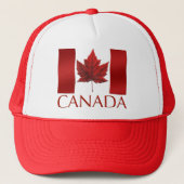 Canada Flag Trucker Hat Canada Souvenir Pet (Voorkant)