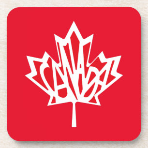 CANADA FLAG VERSION GRATIS DOOR Masanser Bier Onderzetter