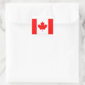 CANADA FLAG VIERKANTE STICKER (Tas)