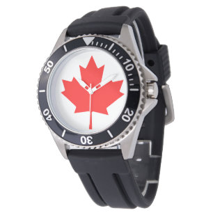 Canada Flag Watch Horloge