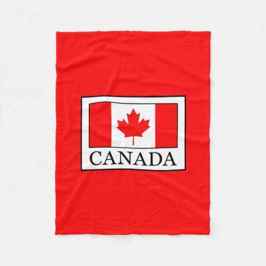Canada Fleece Deken (Voorkant)