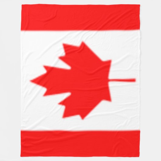 CANADA FLEECE DEKEN (Voorkant)