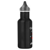 Canada Flying Red Snowboarder Kleur Waterfles (Links)