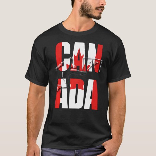 Canada Football T-shirt (Voorkant)
