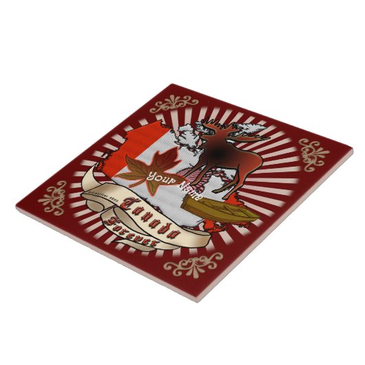 Canada Forever Tegel Tegeltje (Zijkant)