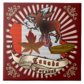 Canada Forever Tegeltje (Voorkant)
