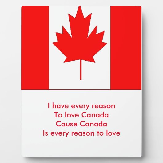 Canada Fotoplaat (Voorkant)