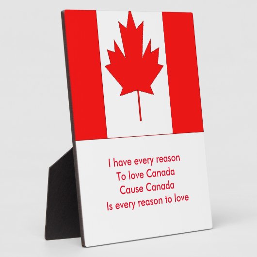 Canada Fotoplaat (Zijkant)
