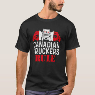 Canada Freedom Convoy 2022 Truckers  Canadi T-shirt