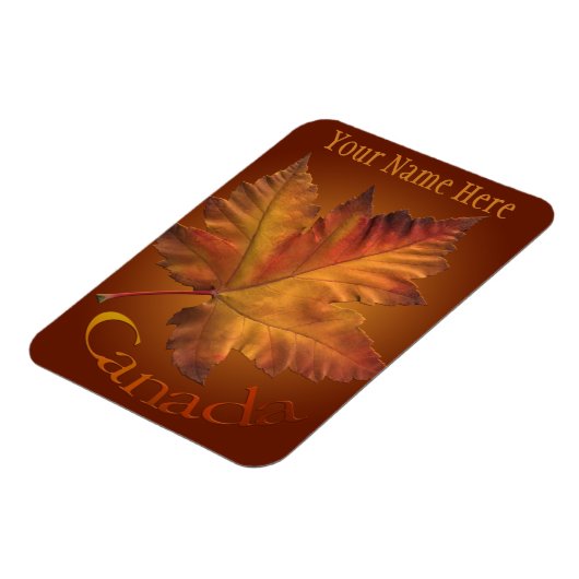 Canada Fridge Magnet Autumn Canada Souvenir Magnet Magneet (Linkerzijde)