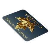 Canada Fridge Magnet Gold Canada Souvenir Magnets Magneet (Rechterzijde)