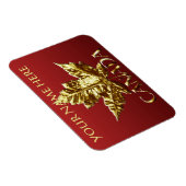Canada Fridge Magnet Gold Canada Souvenir Magnets Magneet (Rechterzijde)