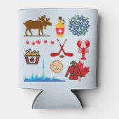 Canada Fun Blikjeskoeler (Voorkant)