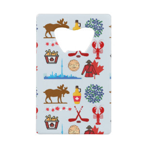 Canada Fun Creditkaart Flessenopener