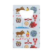 Canada Fun Creditkaart Flessenopener (Achterkant)