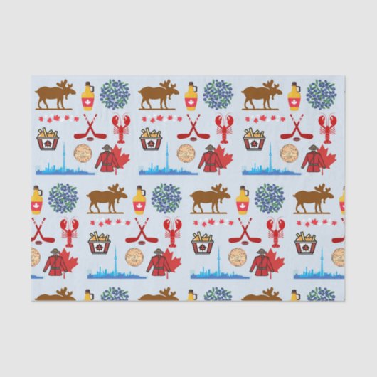 Canada Fun Tissuepapier (Voorkant)