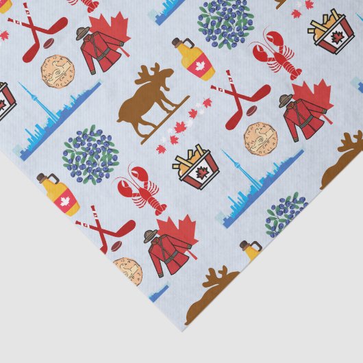 Canada Fun Tissuepapier (Detail)