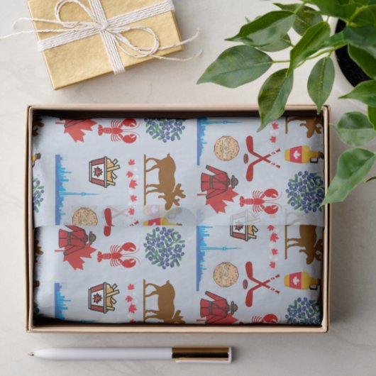 Canada Fun Tissuepapier (Geschenk)